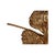 2020s Gilded Canopy Leaf Wall Decor - Large For Sale - Image 5 of 11