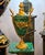 French French Style Green Porcelain Vase With Gold Leaf & Bronze Accents For Sale - Image 3 of 3