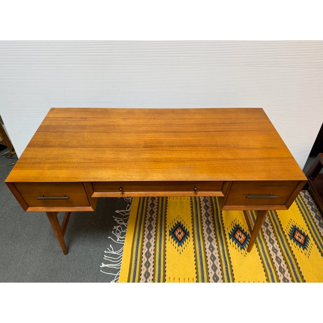 West Elm West Elm Mid-Century Desk For Sale - Image 4 of 12