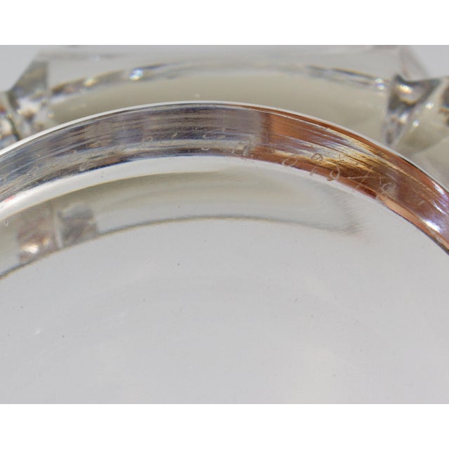 Late 20th Century Simon Gate Orrefors Sweden “Thousand Windows” Crystal Bowl For Sale - Image 5 of 5