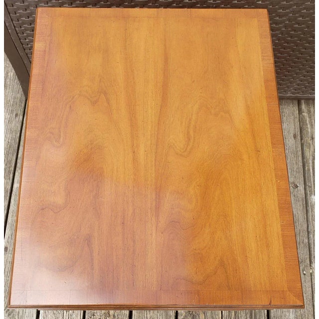 Tan Heritage Furniture Fruitwood Nesting Tables - Set of 3 For Sale - Image 8 of 13