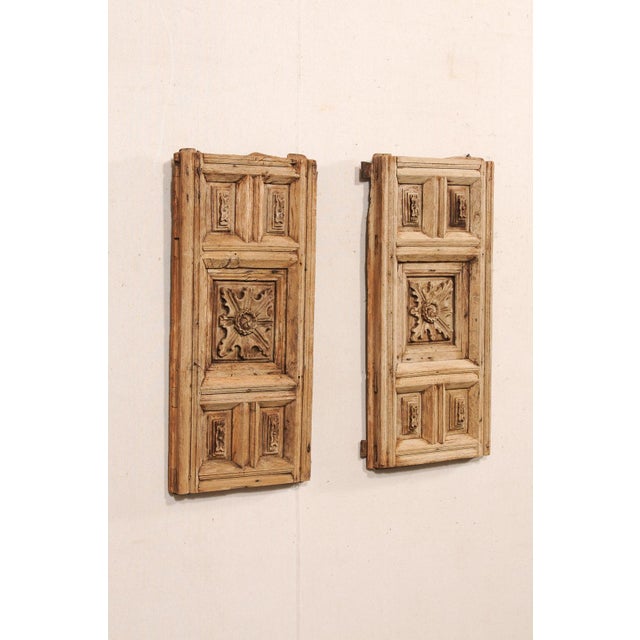 18th C. French Cabinet Doors or Wall Panels - A Pair For Sale - Image 4 of 9