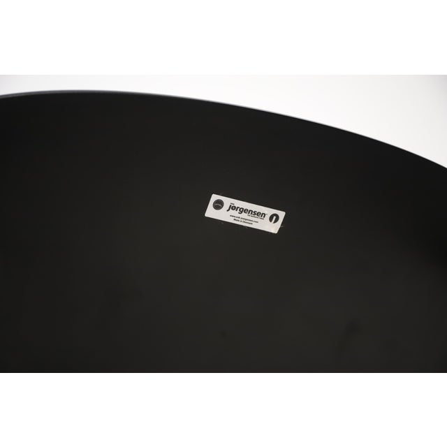 Black Coffee Cocktail or End Table by Ernst & Jensen for Erik Jorgensen For Sale - Image 8 of 12