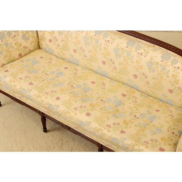 Meyer Gunther French Louis XVI Upholstered Sofa For Sale - Image 9 of 17