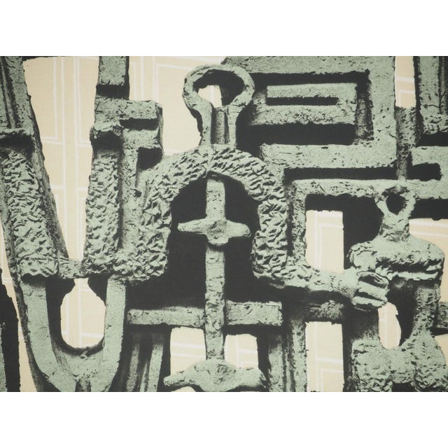 Ossip Zadkine, Construction, Lithograph Poster For Sale - Image 5 of 6