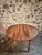 Antique French Round Walnut Drop-Leaf Dining Table, 1890s For Sale - Image 12 of 16