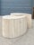 Off-white A Pair of Italian Modern ‘Quotation’ Travertine Coffee Tables For Sale - Image 8 of 12