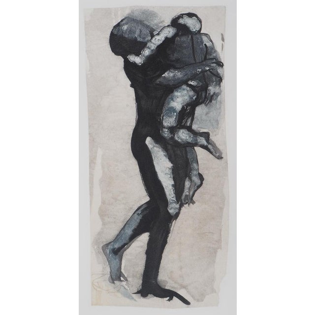Auguste Rodin, Maternal Tenderness, Engraving, 1897 For Sale - Image 7 of 7