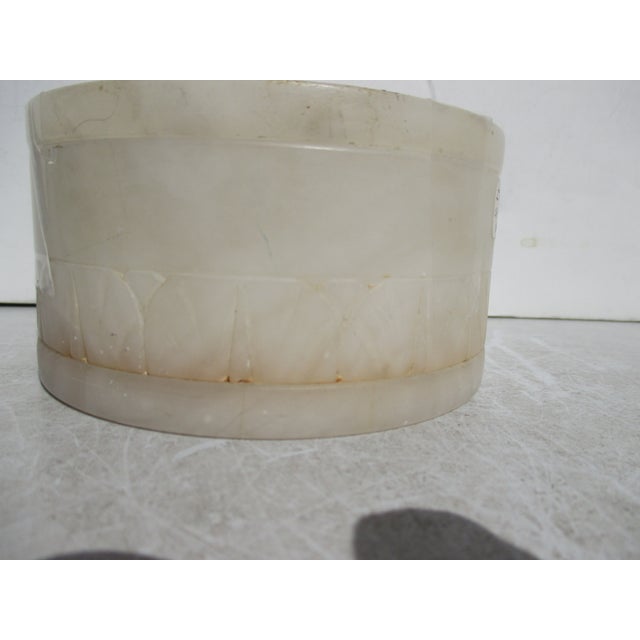 1930s Italian Art Deco Alabaster Lidded Box Circa 30s' For Sale - Image 5 of 5