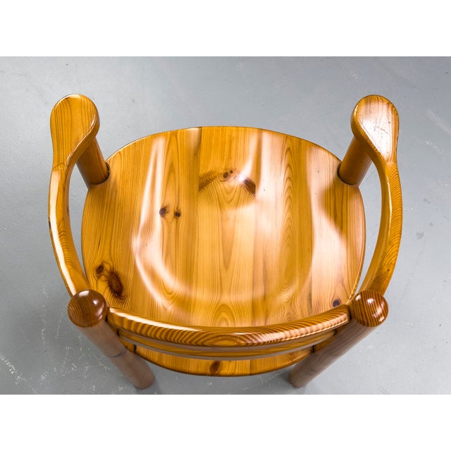 Pine Dining Chairs in the style of Rainer Daumiller, 1970s, Set of 6 For Sale - Image 12 of 18