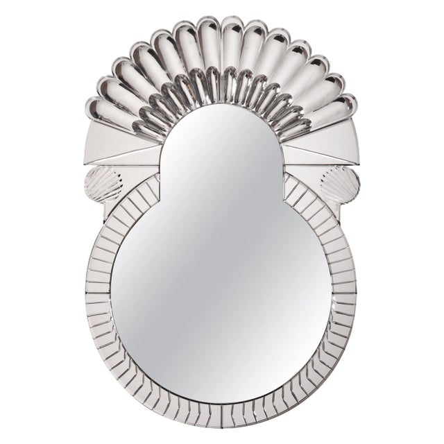 Large Scenada Murano Mirror by Nikolai Kotlarczyk For Sale