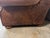 Pair of English Library Club Chairs in Hand-Finished Cognac Leather For Sale - Image 11 of 18