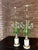 Pair of 1960s Italian Tole Floral Boutique Lamps For Sale In Austin - Image 6 of 12
