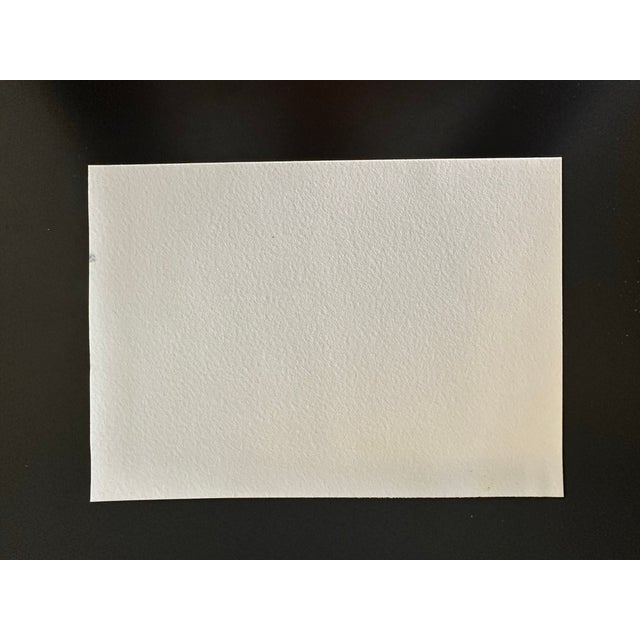 Contemporary Original Watercolor Seascape “Sunset at Coquina Beach” For Sale - Image 3 of 3