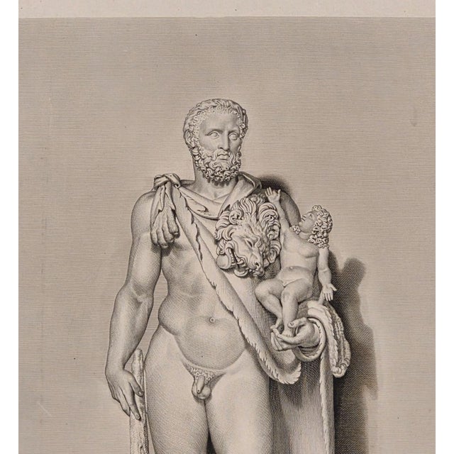 Neoclassical "Hercule Et Telephe", France Circa 1810 For Sale - Image 3 of 4