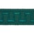 Sample - Schumacher X Miles Redd Greek Key Embroidered Tape in Emerald For Sale