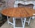 English Gateleg Table with Barley Twist, 1920s For Sale - Image 11 of 14