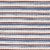 Sample - Schumacher Rag Rug Stripe in Indigo & Mocha For Sale