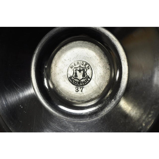 Antique Meriden English Victorian Silver Plated Goblet Cup W/ "H" Monogram For Sale - Image 15 of 16