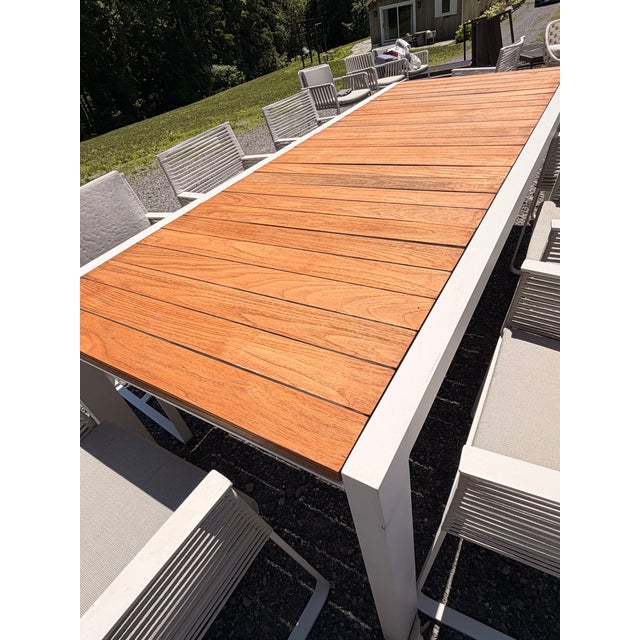 2020s Modern Outdoor Dining Table Extendable Kettal For Sale - Image 5 of 11