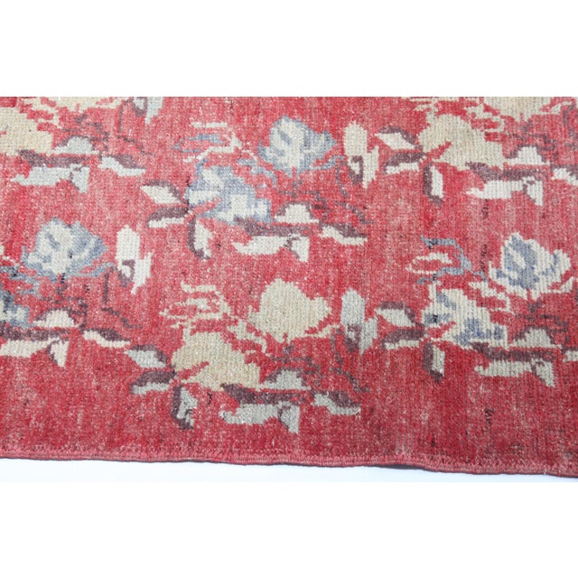 Vintage Anatolian Tribal Rug – Red Ground With Symbolic Motifs For Sale - Image 11 of 15