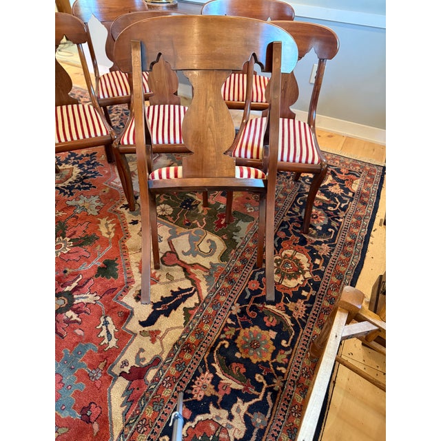 Traditional Late 20th Century Henkel Harris Dining Chairs For Sale - Image 3 of 4