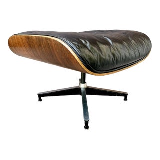 1960s Eames Herman Miller 671 Rosewood Ottoman Down Filled Lounge Chair Original For Sale