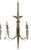 Lighting - Pair of wall lights. In 20th-century brass, Empire style. Length: 70 cm Up to 250V (Europe/UK Standard).The...