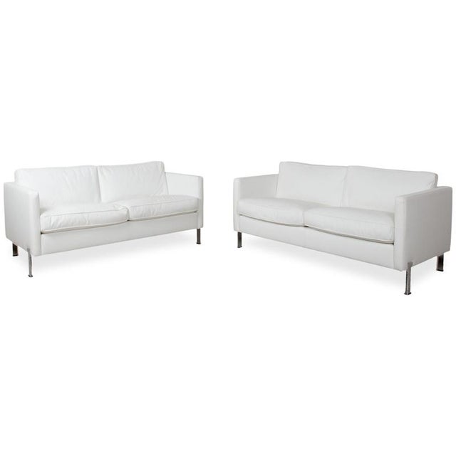 Two-Seater Sofas in Leather from de Sede, Set of 2 For Sale - Image 14 of 14
