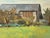 Isaac Charles Goetz, Farm View, 1960s, Gouache For Sale - Image 6 of 6