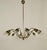 Mid-Century Modern Mid-Century Brass Chandelier from Rupert Nikoll, Austria, 1961 For Sale - Image 3 of 16