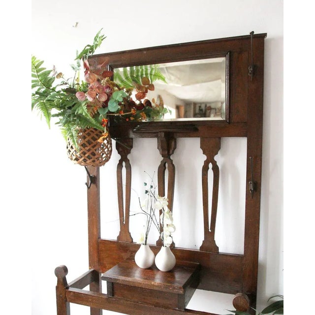 Antique English Hallway Stand For Sale - Image 11 of 13