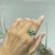Not Yet Made - Made To Order Emerald & Diamond Floral Statement Ring in 925 Sterling Silver, Us Size 7.5 For Sale - Image 5 of 15