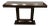 Modern Dark Walnut Wood Console Table For Sale