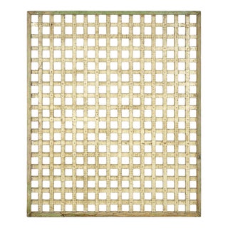 Screen in Patinated Solid Wood For Sale