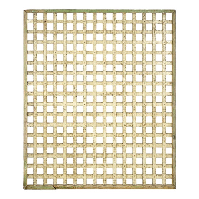 Screen in Patinated Solid Wood For Sale