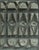 Burnt Umber Symmetrical Wood Form Wall Art For Sale - Image 8 of 14