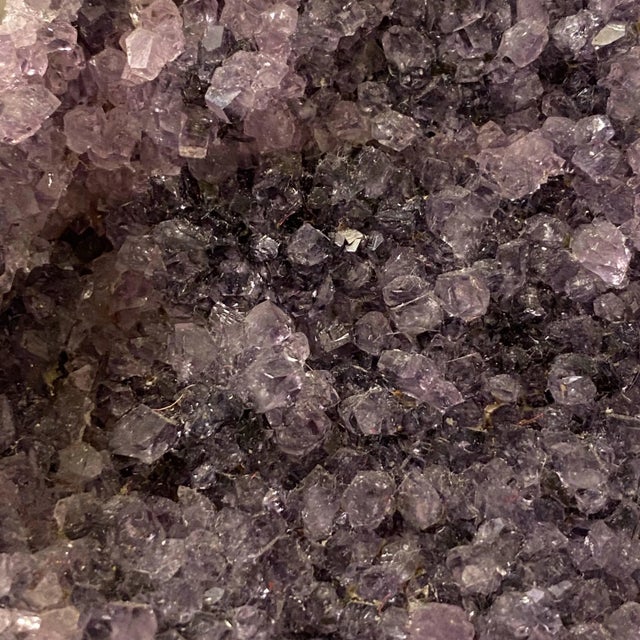 Contemporary Rough Cut Amethyst Geode Tower For Sale - Image 3 of 12