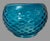 Early 20th Century Vintage Antique Blue Hobnail Art Glass Gas Lamp Light Shade With 5" Fitter Diameter For Sale - Image 5 of 8