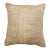Small Turkish Gold Oushak Pillow rug no. p4033 For Sale