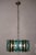 Brown Space Age Italian Square Green Color Chandelier from Lupi Cristal Luxor, 1950s For Sale - Image 8 of 18