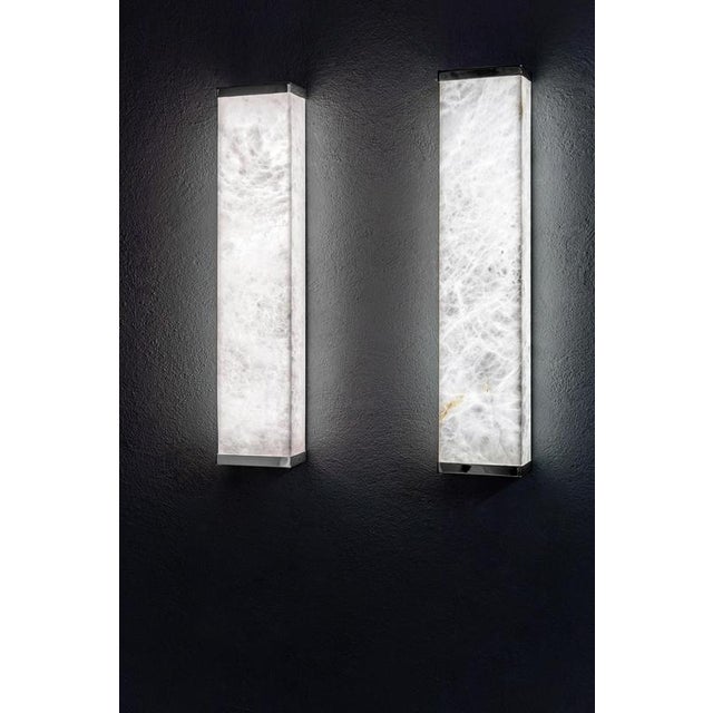 Not Yet Made - Made To Order AD 1930 Wall Lamp by United Alabaster For Sale - Image 5 of 9