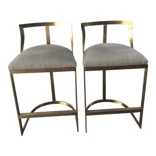 Wisteria Emerson Counter Stools - a Pair For Sale