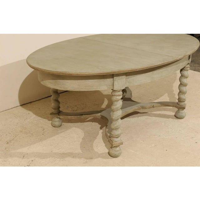 Swedish Baroque Style Oval Table From the Mid-20th Century For Sale In Atlanta - Image 6 of 11