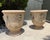 Pair of French Garden Pots From Anduze With Antiqued Patina, Mascarons and Swags For Sale - Image 14 of 16