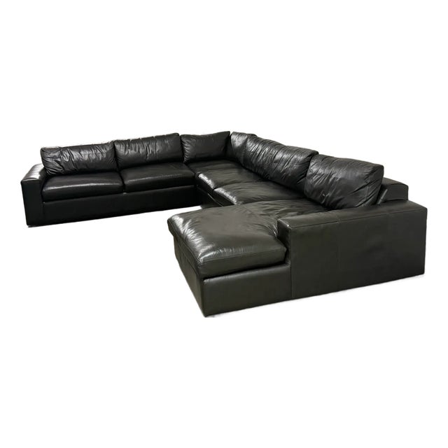Room & Board Metro Chaise Lounge Sectional For Sale