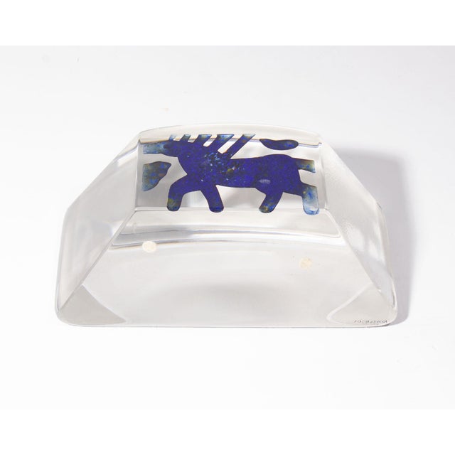 Black Kosta Boda “Pegasus” Viewpoints Series Sculpture by Bertil Vallien For Sale - Image 8 of 8