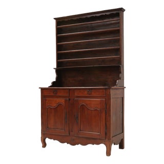 19th Century French Provincial Walnut Cupboard, France For Sale
