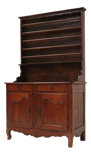 19th Century French Provincial Walnut Cupboard, France