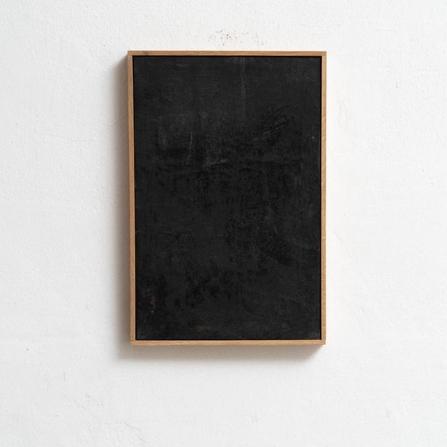 Painting in charcoal on canvas made by Enrico Dellatorre. The expressive vision of Enrico is an exploration of space in...